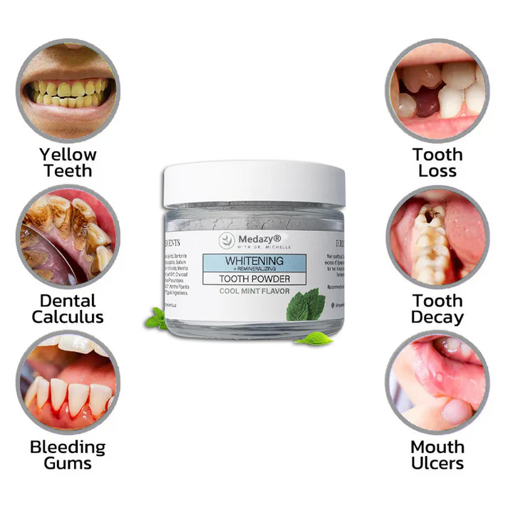 SmileRefresh Mineral Tooth Powder- 50 % OFF
