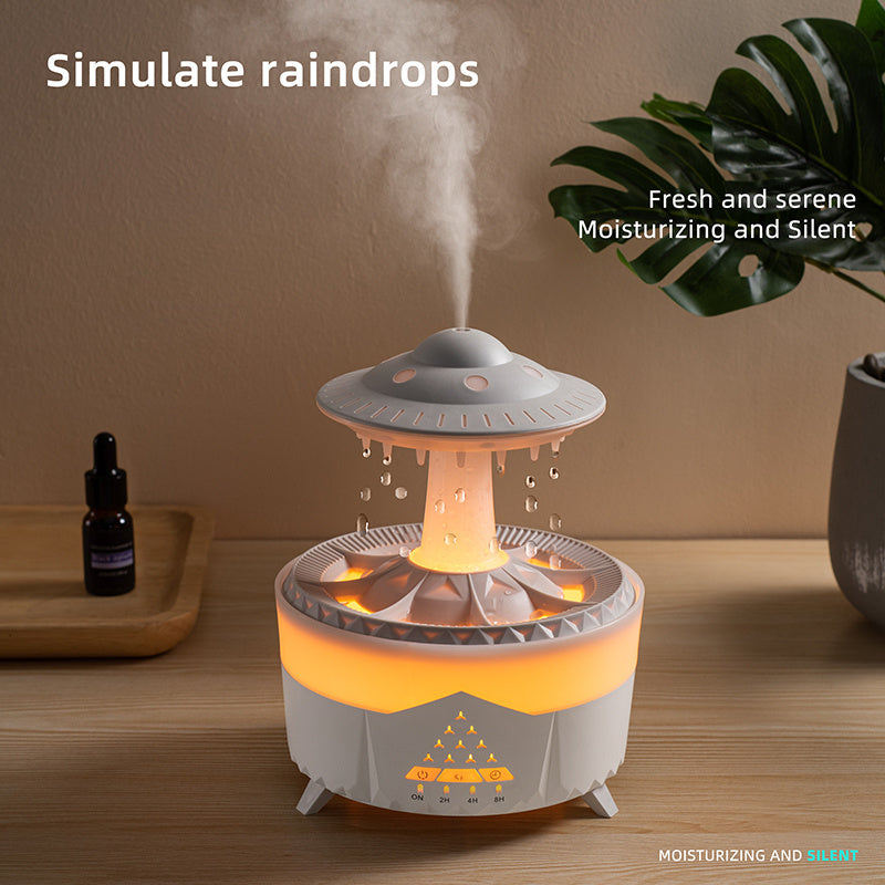 UFO Waterdrop Aroma Diffuser - 48 Hours of Relaxation + 50% OFF