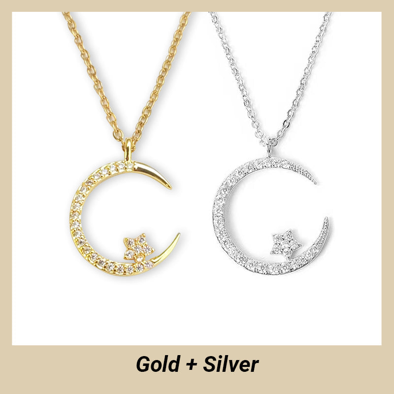 The StarGlow Celestial Necklace - Your Personal Galaxy of Elegance + 50% OFF