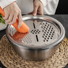 The 3-in-1 Prep Basin - Wash, Grate & Drain in One + 50% OFF