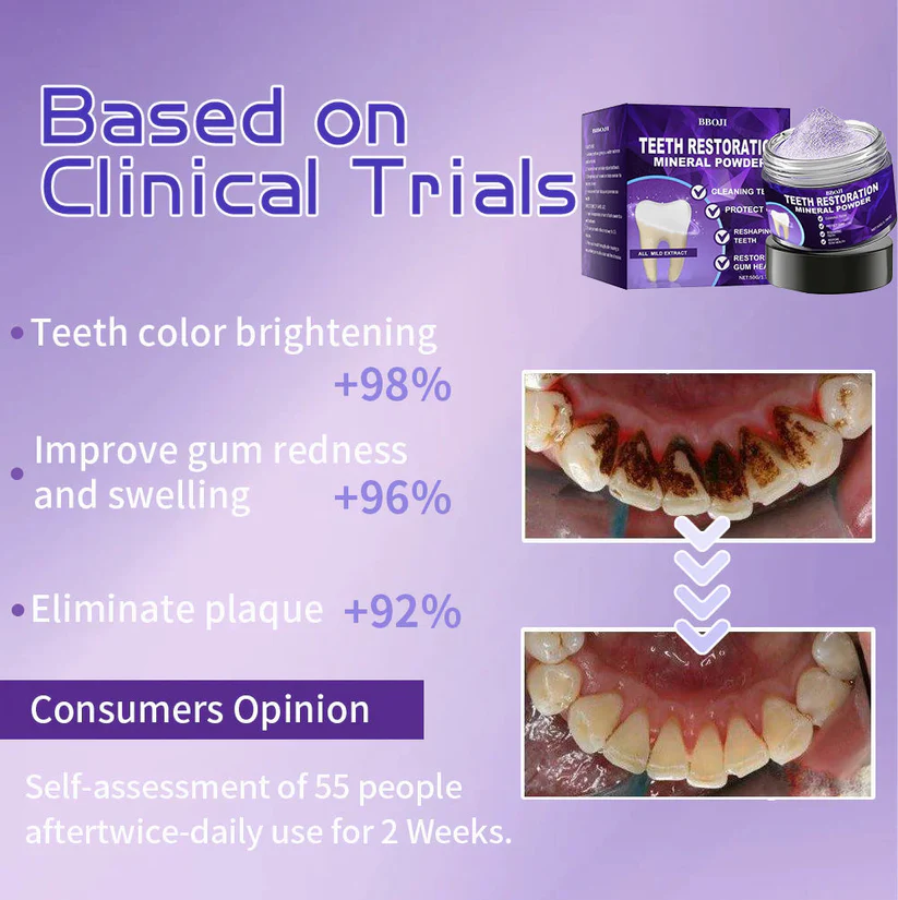 SmileFortify Mineral Powder- 50 % OFF
