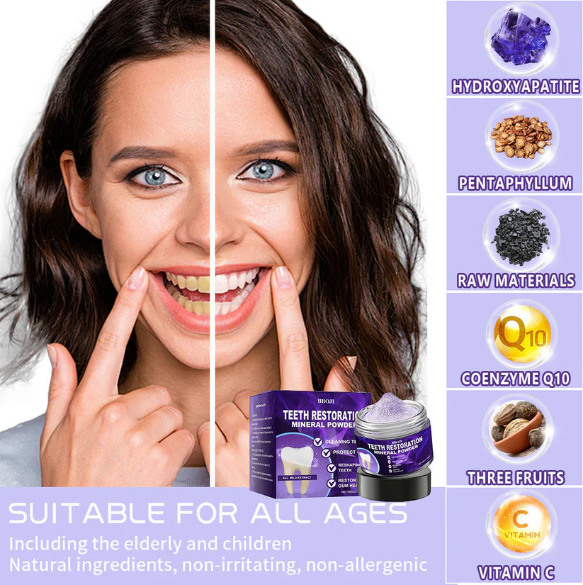 SmileFortify Mineral Powder- 50 % OFF
