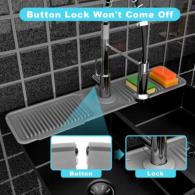 The AquaGuard Splash Mat - A Dry Countertop, Guaranteed + 50% OFF