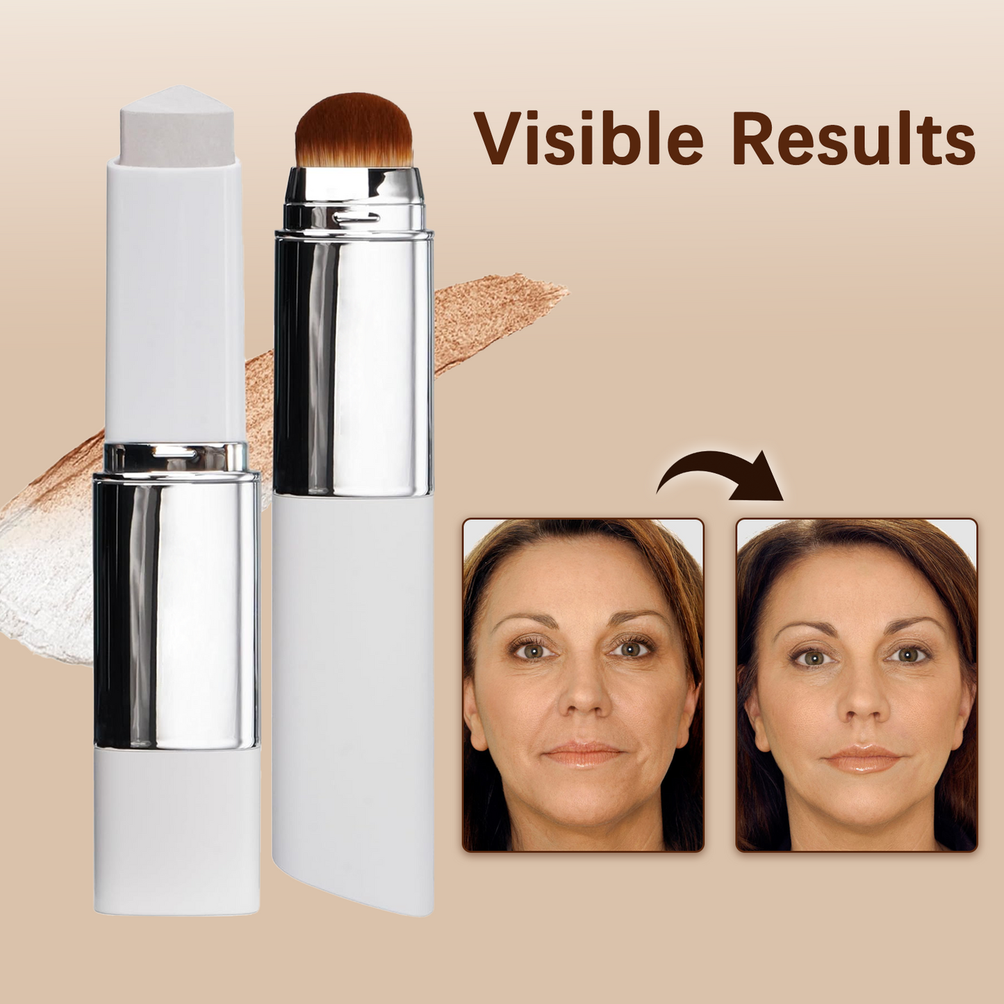 The FlawlessFinish Cream Stick - Your Perfect Shade, Every Time +50% OFF