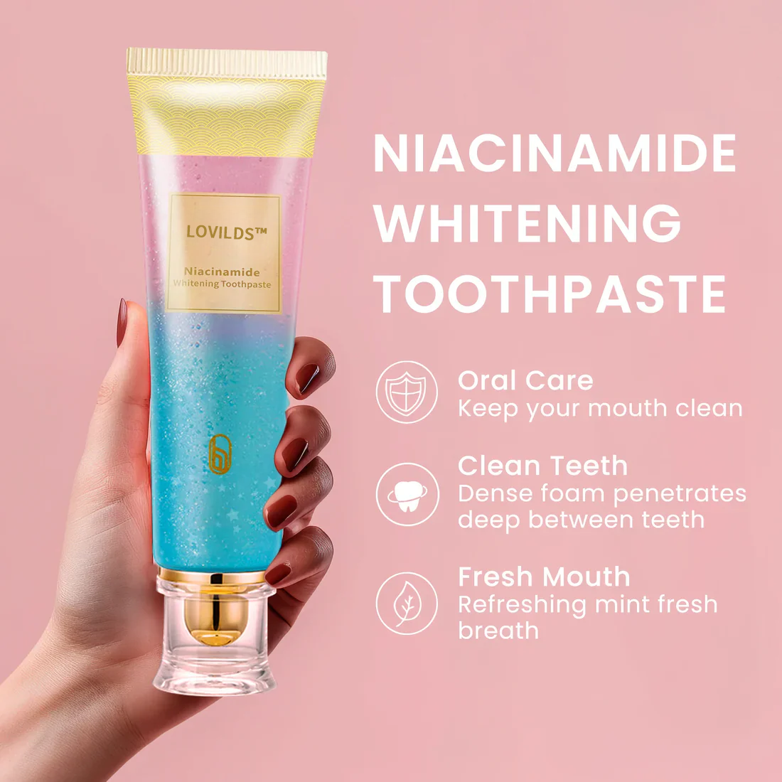 LumiSmile Niacinamide Whitening Toothpaste- 50 % OFF