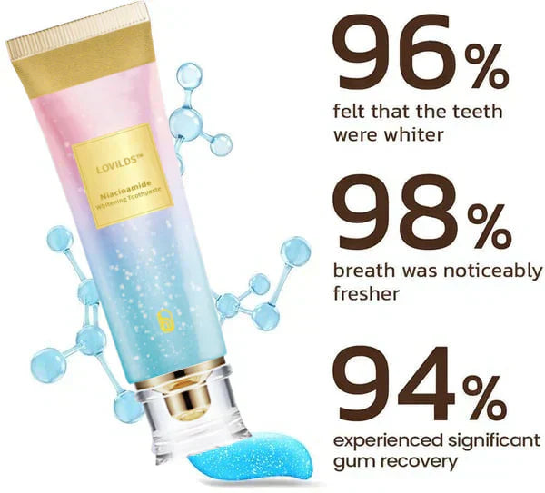 LumiSmile Niacinamide Whitening Toothpaste- 50 % OFF