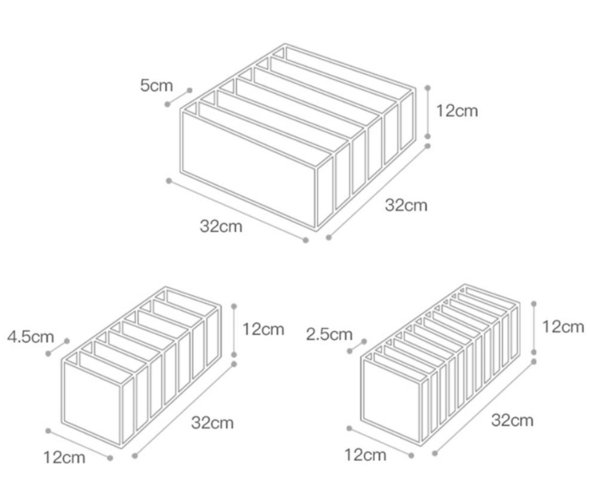 The TidyDrawer Organizer - End Drawer Chaos Forever - 1 + 1 FREE