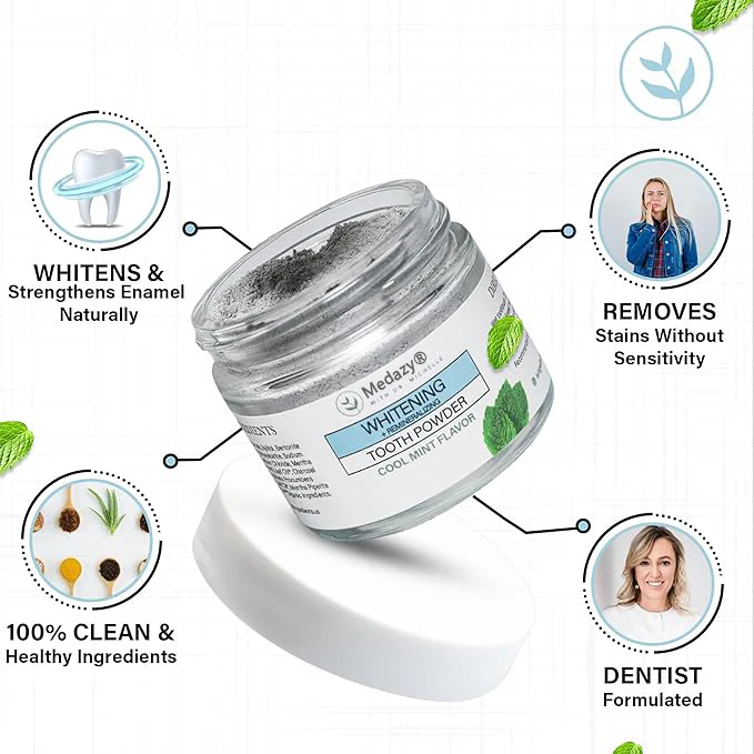 SmileRefresh Mineral Tooth Powder- 50 % OFF