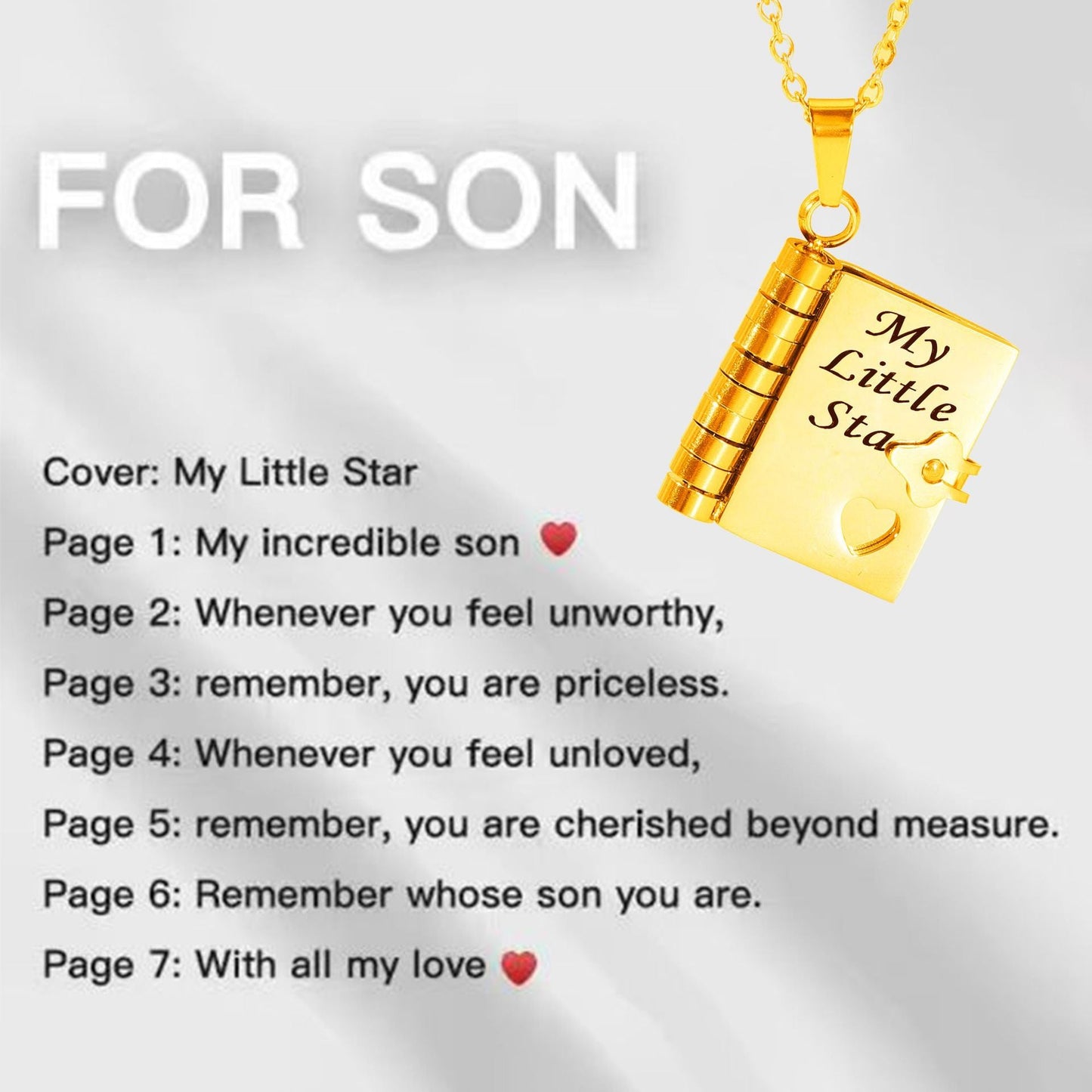 The Storybook Locket - A Grandparent's Love Story +50% OFF
