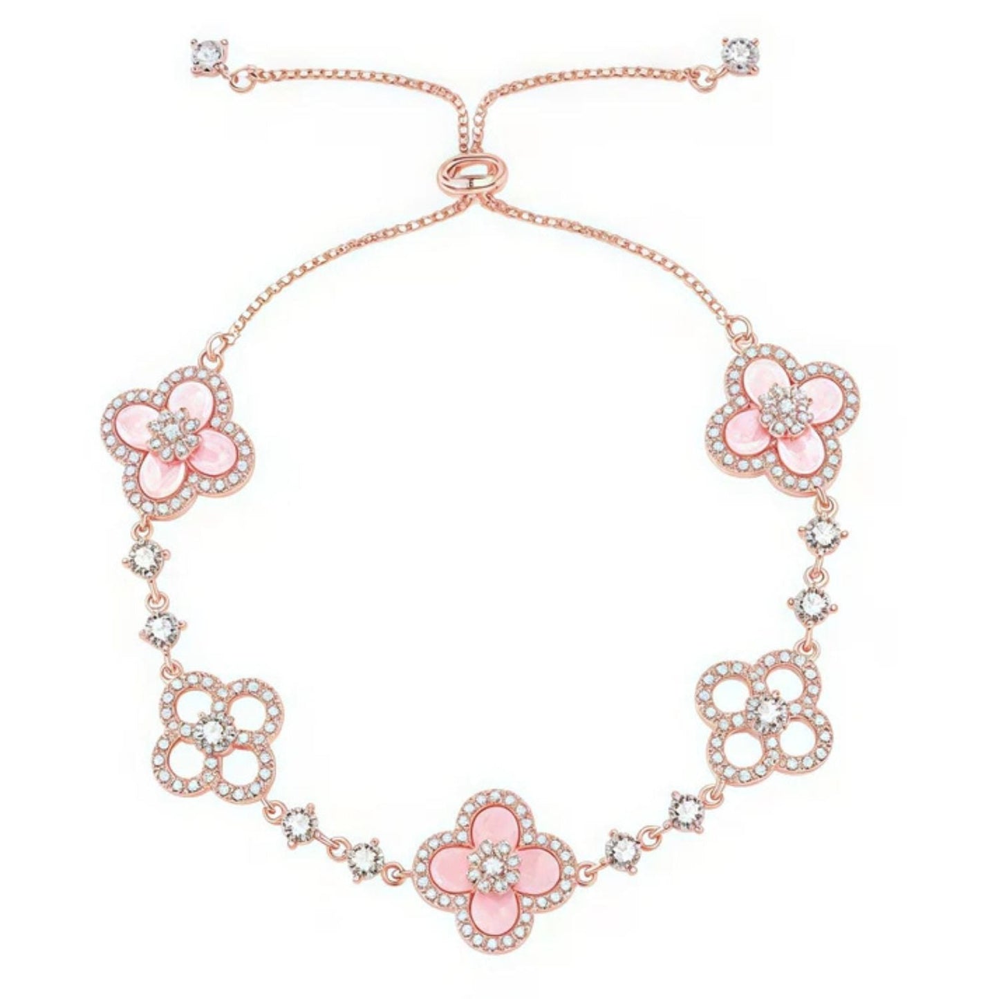 PetalGlow Clover Bracelet- 50 % OFF