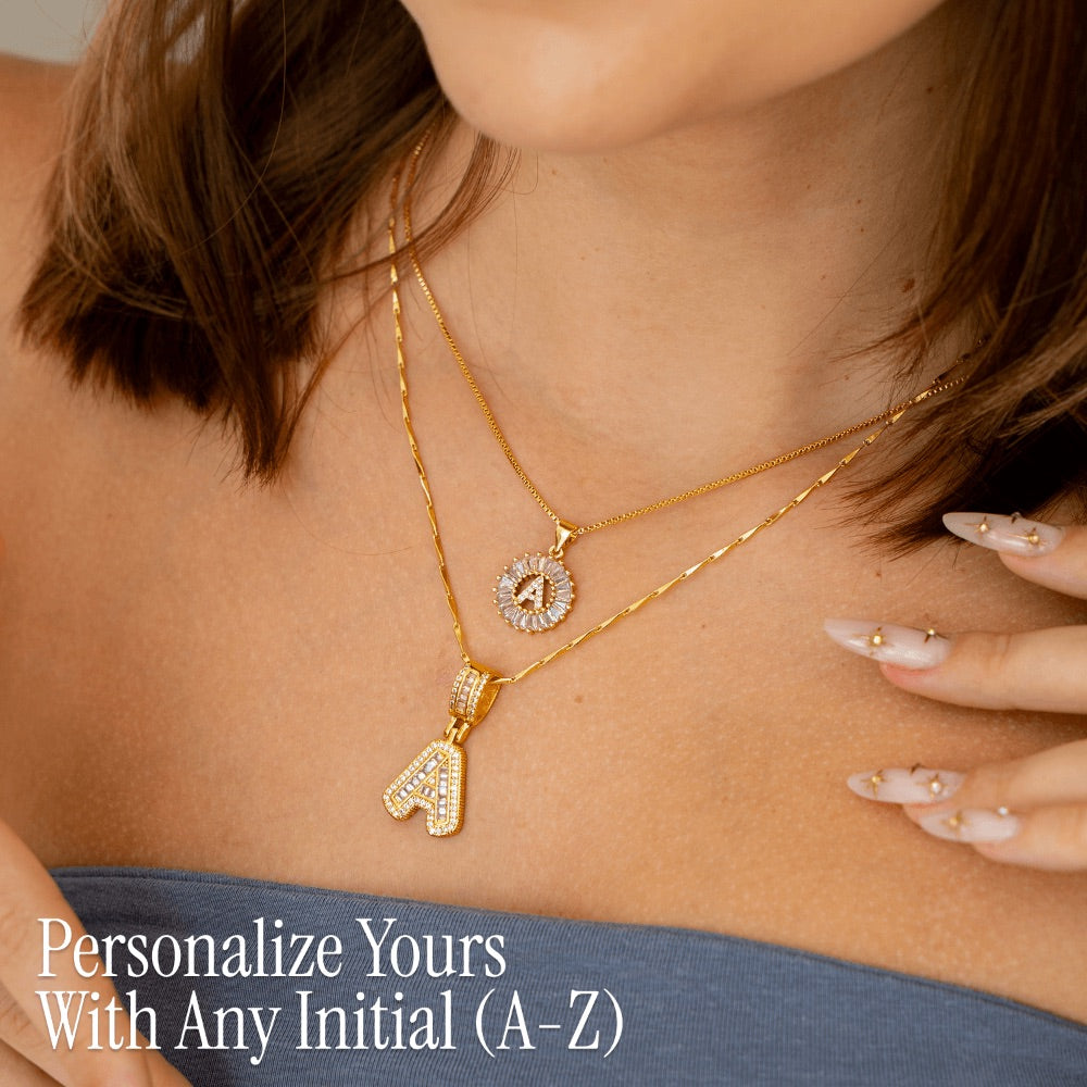CrownLetter Luxe Pendant- 50 % OFF