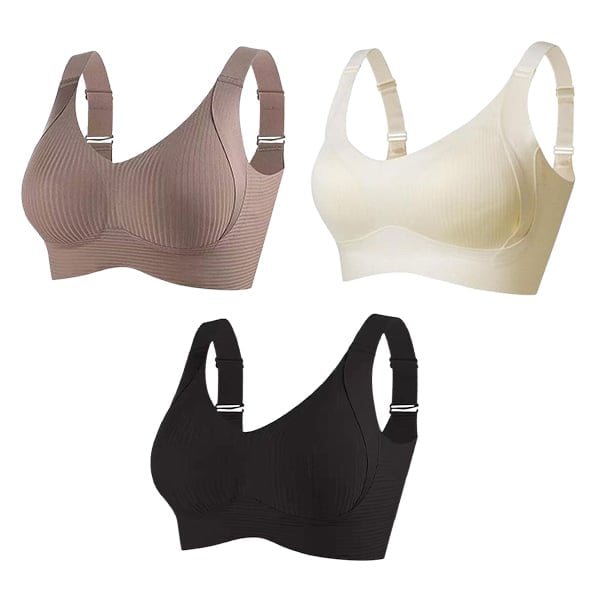 ComfortCurve Four-Row Wireless Bra- 50 % OFF