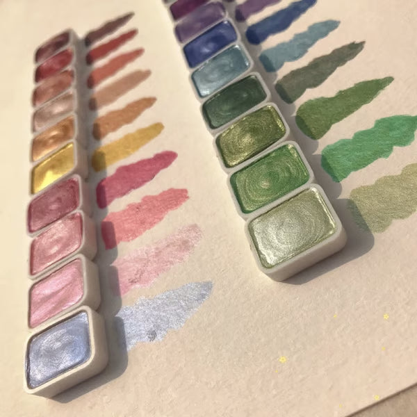 The Shimmering Watercolor Set - Add Magic to Your Art + 50% OFF