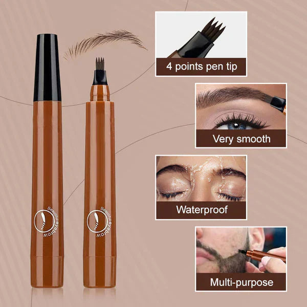 BrowRevolution 4-Tip Pencil- 1 + 1 FREE