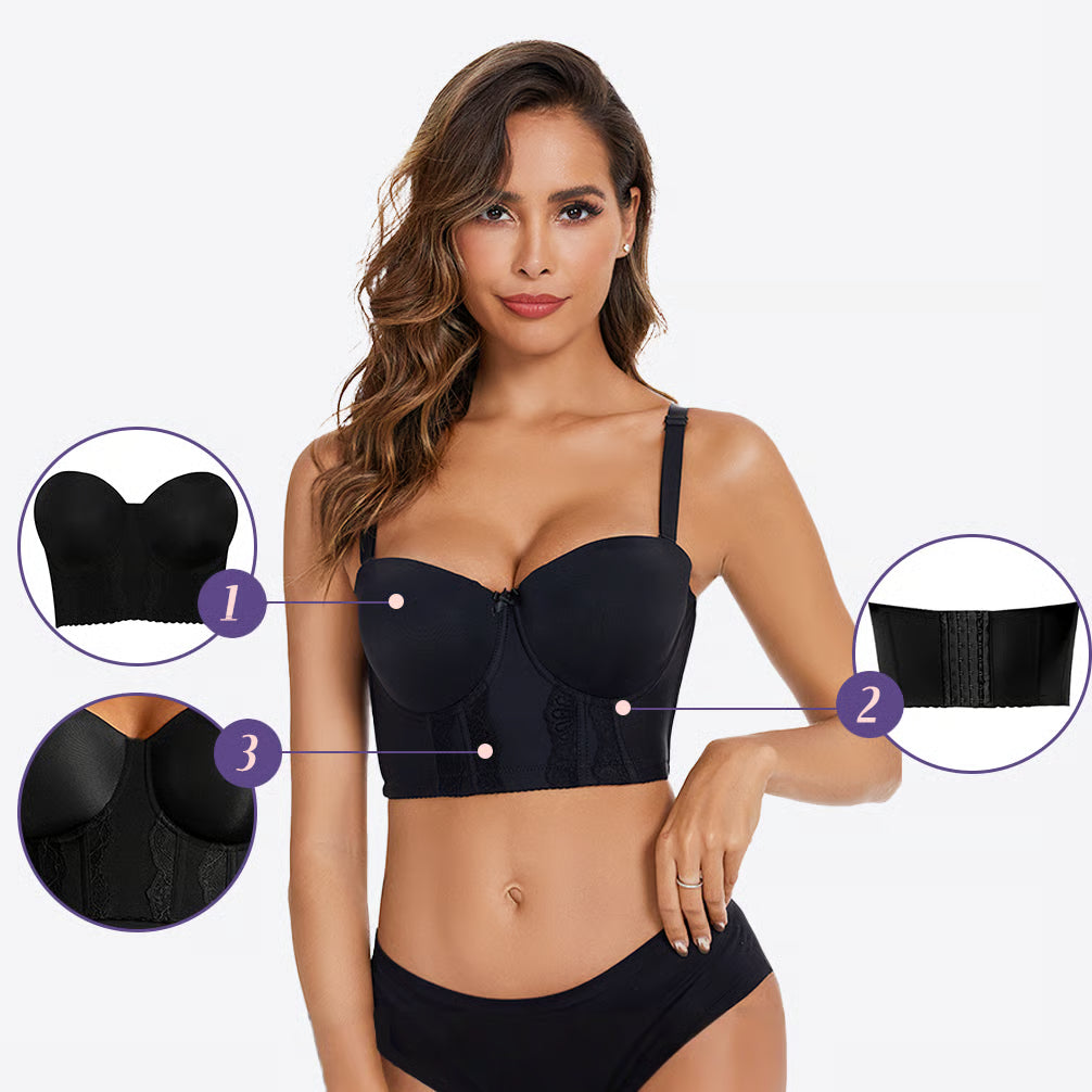 The FreedomForm Strapless Bra - Invisible Lift, Secure Comfort +50% OFF