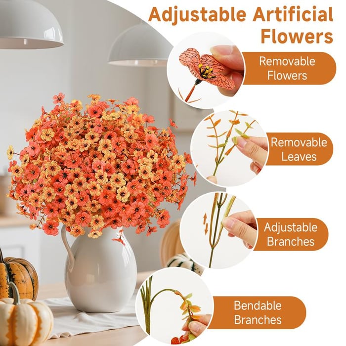 AutumnGlow Mums- 50 % OFF