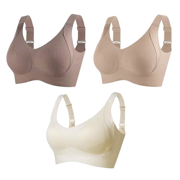 ComfortCurve Four-Row Wireless Bra- 50 % OFF