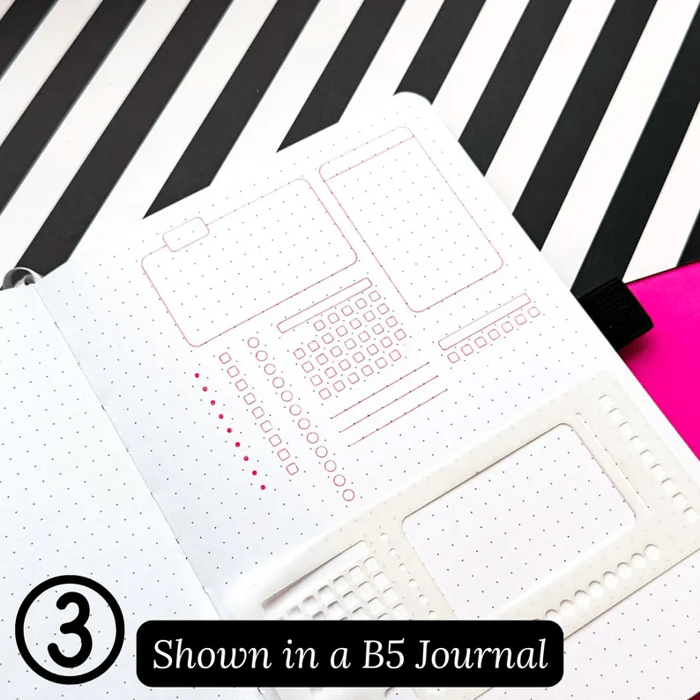 The CraftFlex Journal Stencil - Flawless Layouts, Effortlessly + 50% OFF