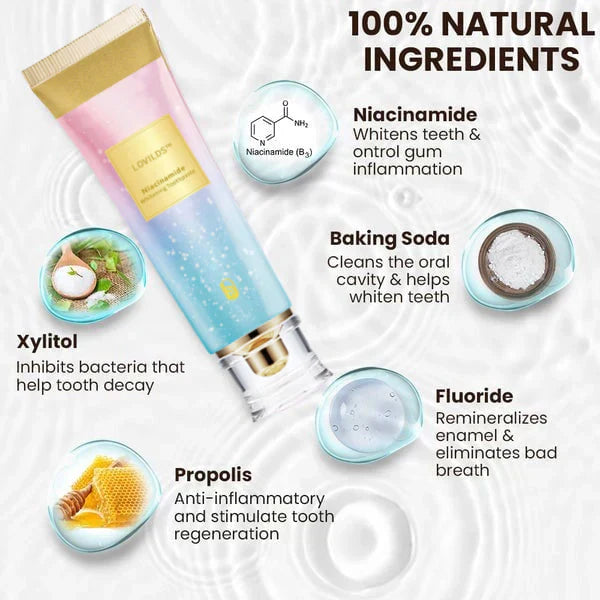 LumiSmile Niacinamide Whitening Toothpaste- 50 % OFF