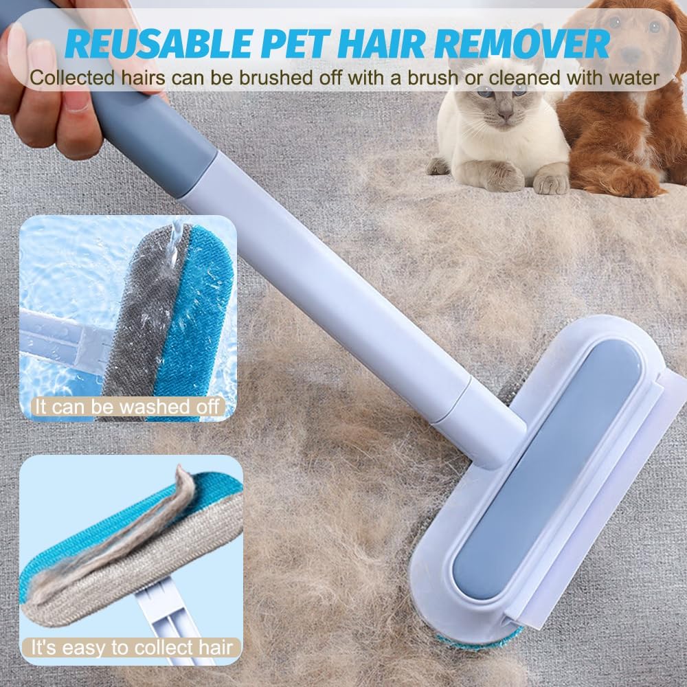 The Dual-Action Pet Hair Brush - A Fur-Free Home, Effortlessly + 50% OFF
