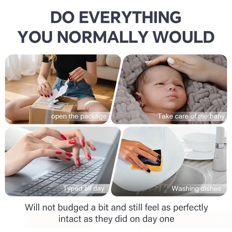 The InstaGEL Nail Strips - A 14-Day Manicure in 5 Minutes - 1 + 1 FREE
