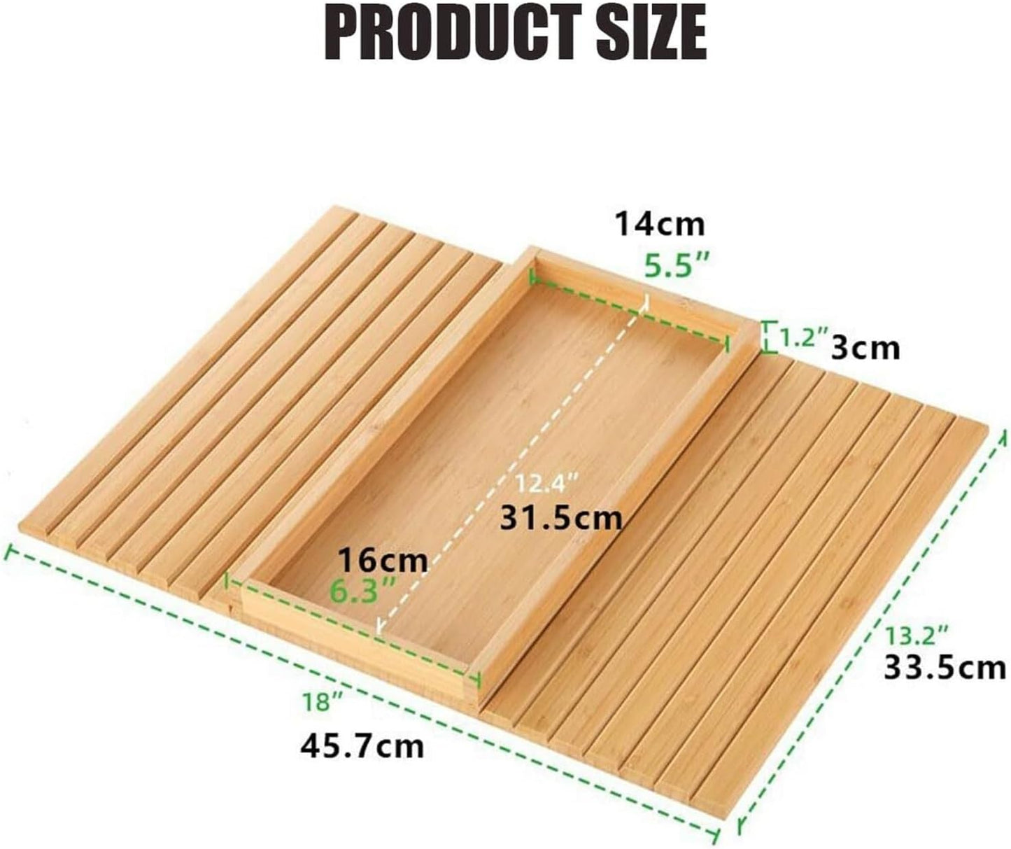 CouchCaddy Wood Tray- 50 % OFF