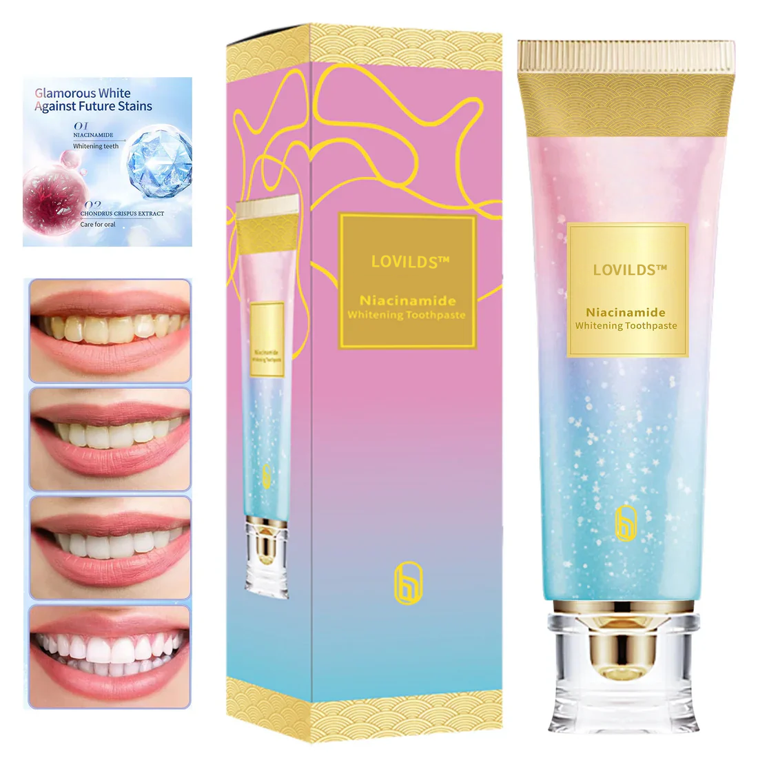 LumiSmile Niacinamide Whitening Toothpaste- 50 % OFF