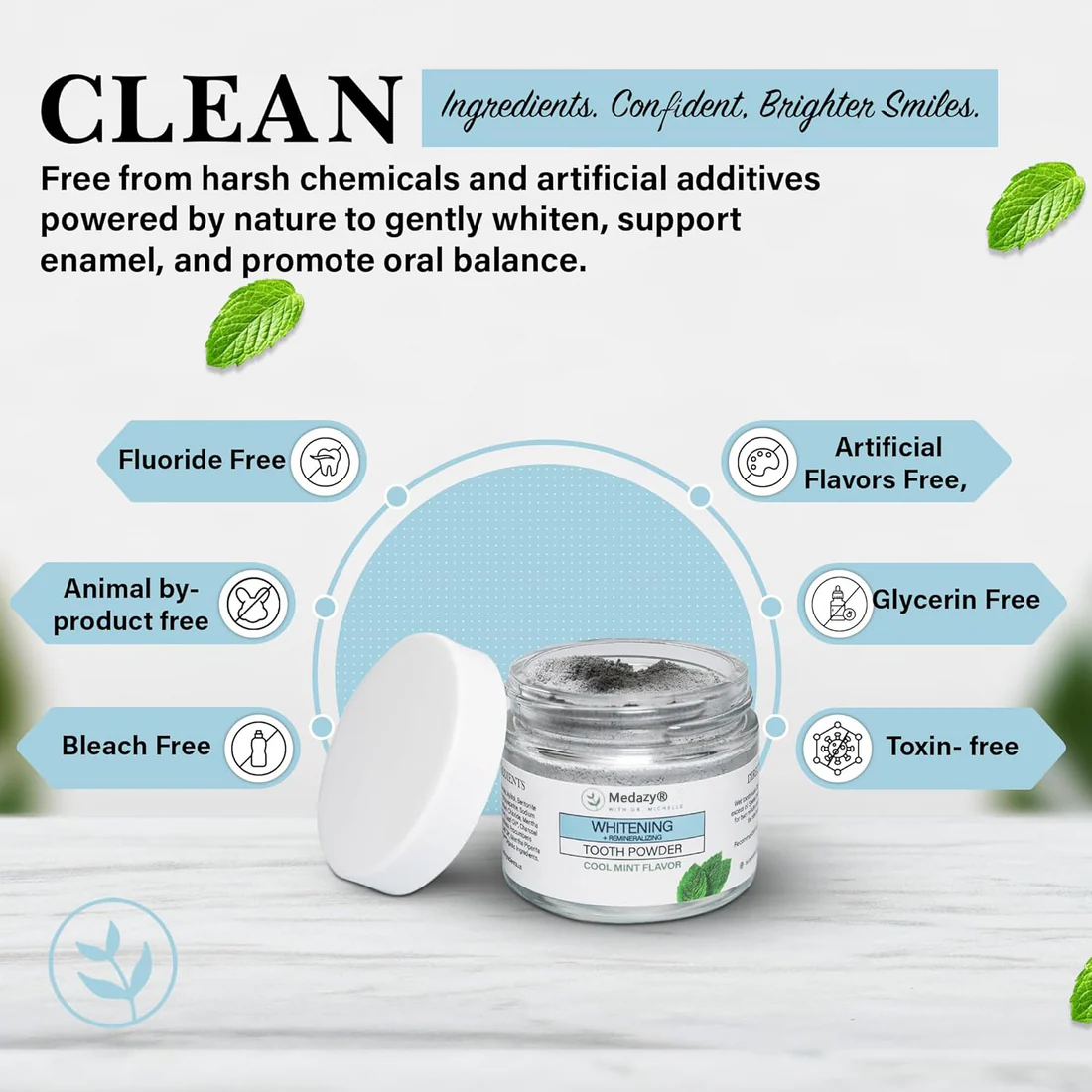 SmileRefresh Mineral Tooth Powder- 50 % OFF