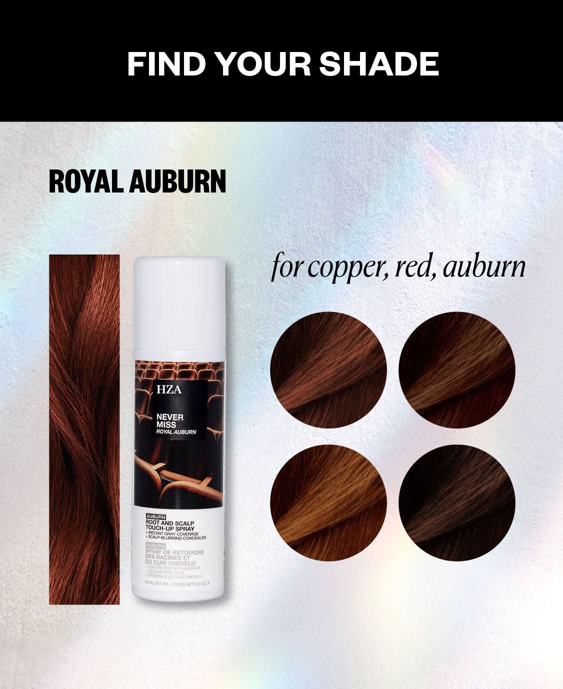 The Never Miss Root Touch-Up Spray - Salon-Fresh Roots, Instantly + 50% OFF