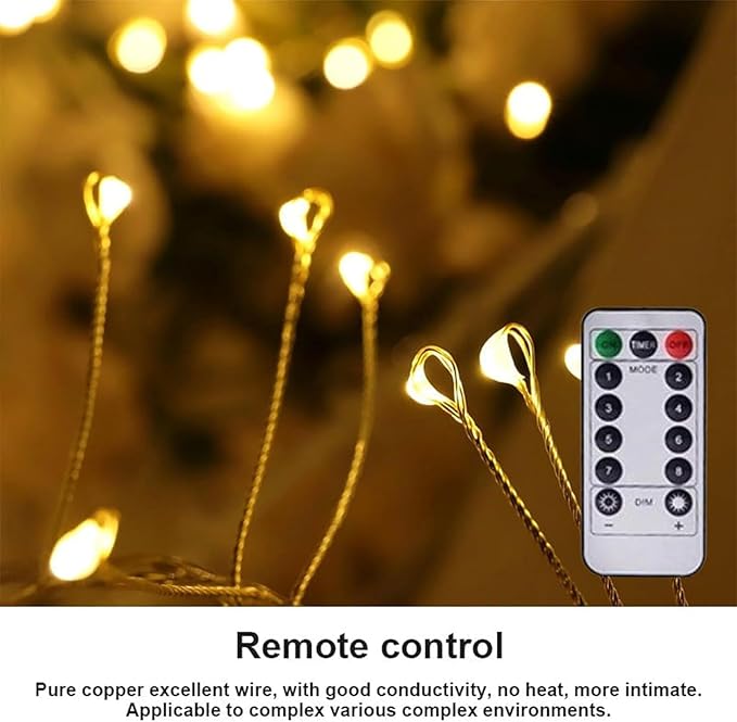 SparkGlow Firecracker String Lights- 50 % OFF