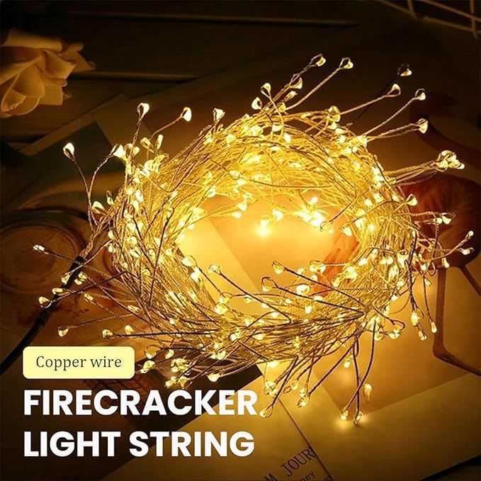 SparkGlow Firecracker String Lights- 50 % OFF