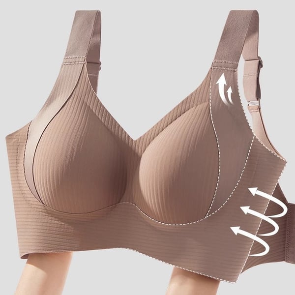 ComfortCurve Four-Row Wireless Bra- 50 % OFF