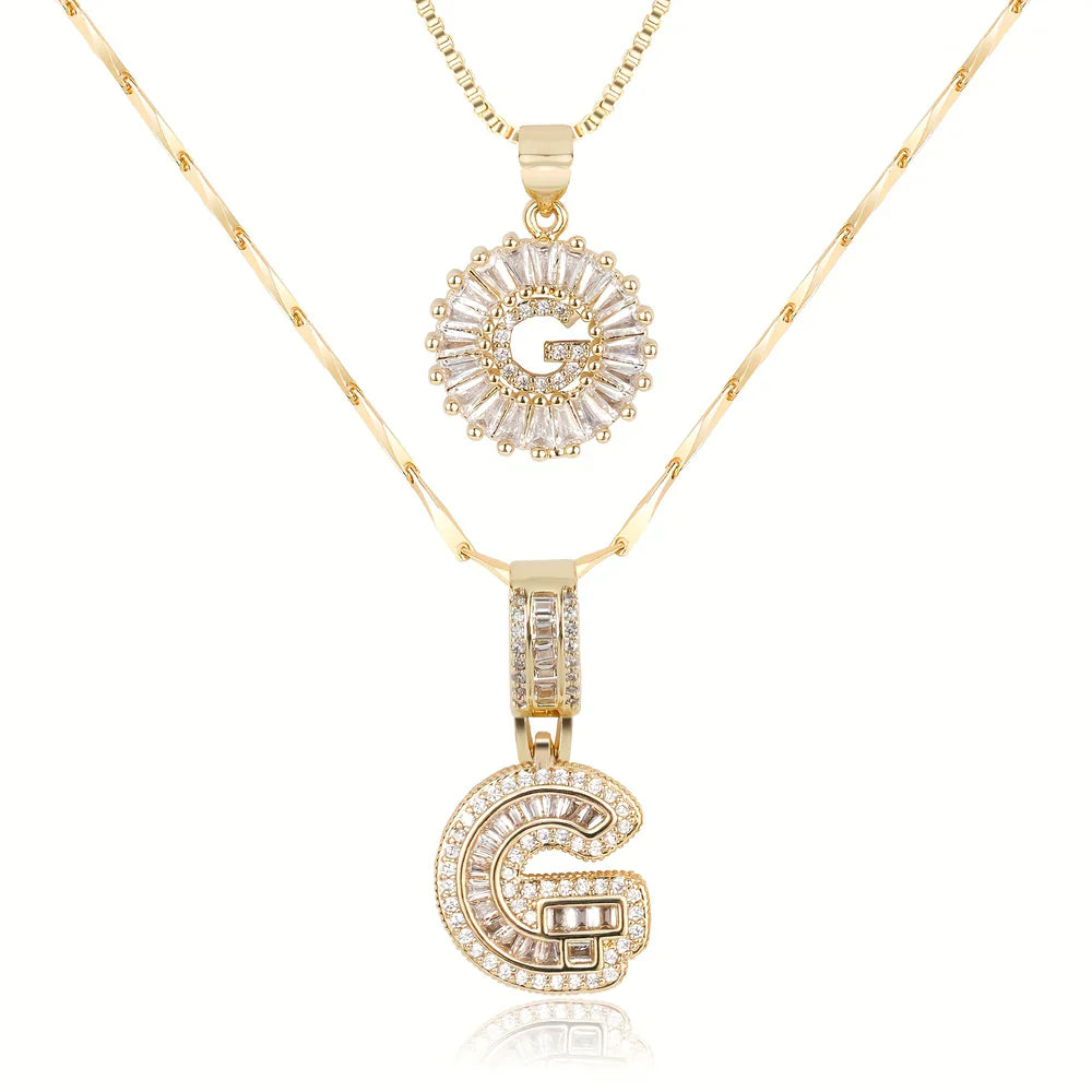 CrownLetter Luxe Pendant- 50 % OFF