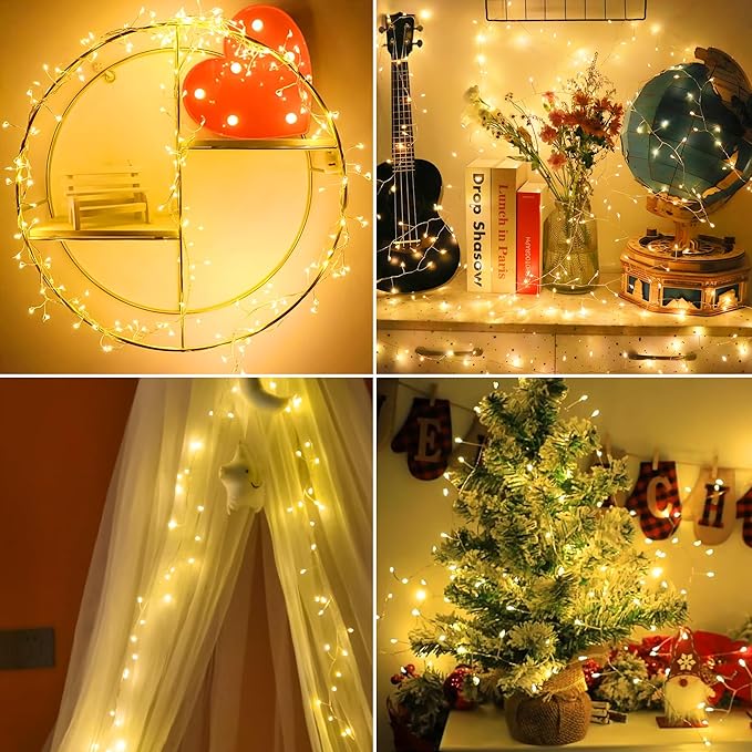 SparkGlow Firecracker String Lights- 50 % OFF