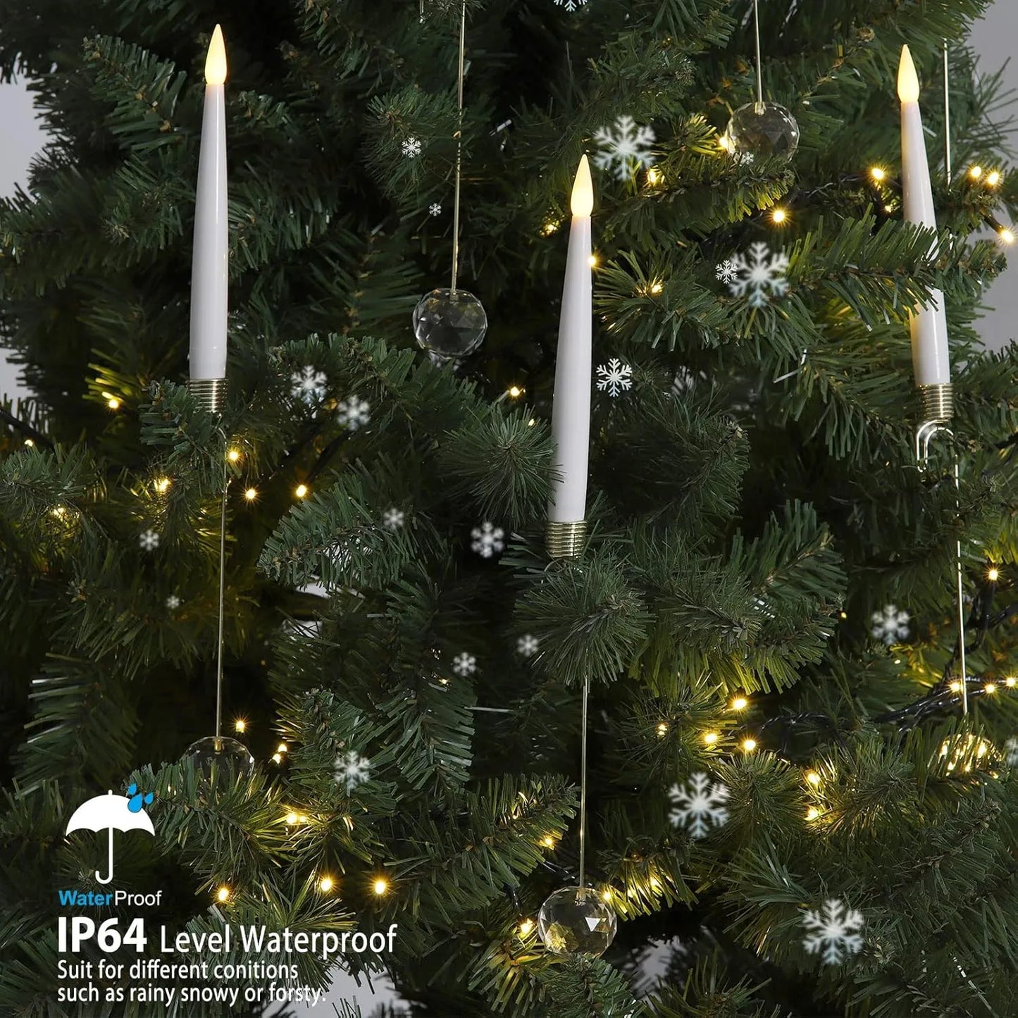 GlowMatic LED Candles - A Magical Holiday Glow + 50% OFF for 6 pcs