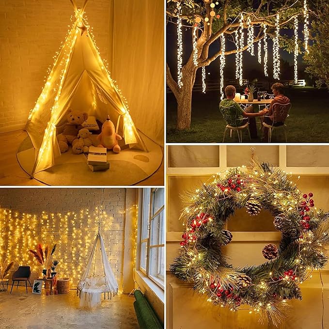 SparkGlow Firecracker String Lights- 50 % OFF