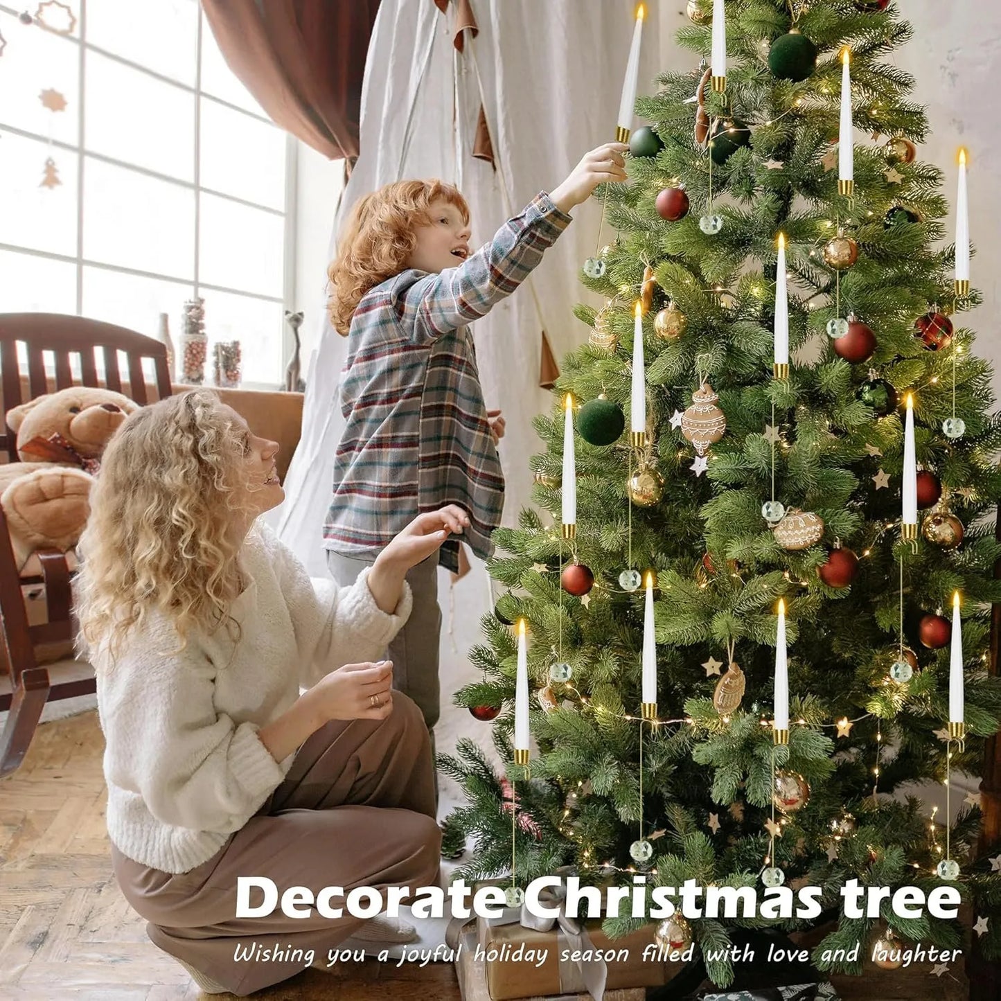 GlowMatic LED Candles - A Magical Holiday Glow + 50% OFF for 6 pcs
