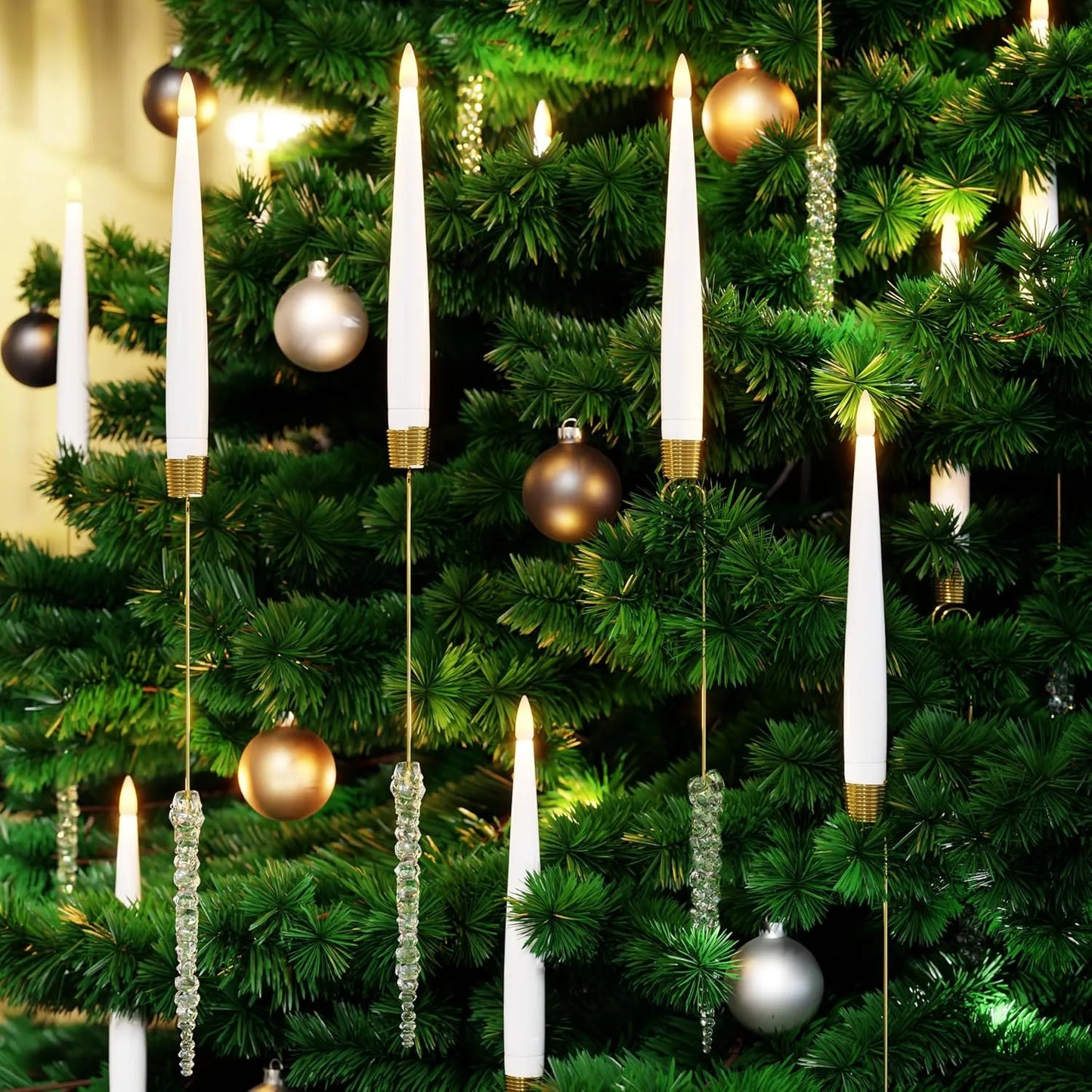 GlowMatic LED Candles - A Magical Holiday Glow + 50% OFF for 6 pcs