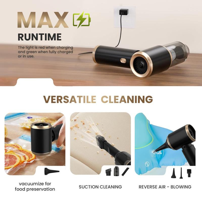 The PowerVac Handheld - Mighty Suction, Anywhere You Need It + 50% OFF
