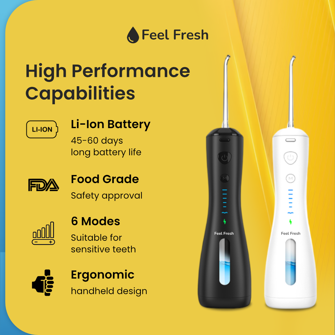 FreshFlow™ Water Flosser- 50 % OFF