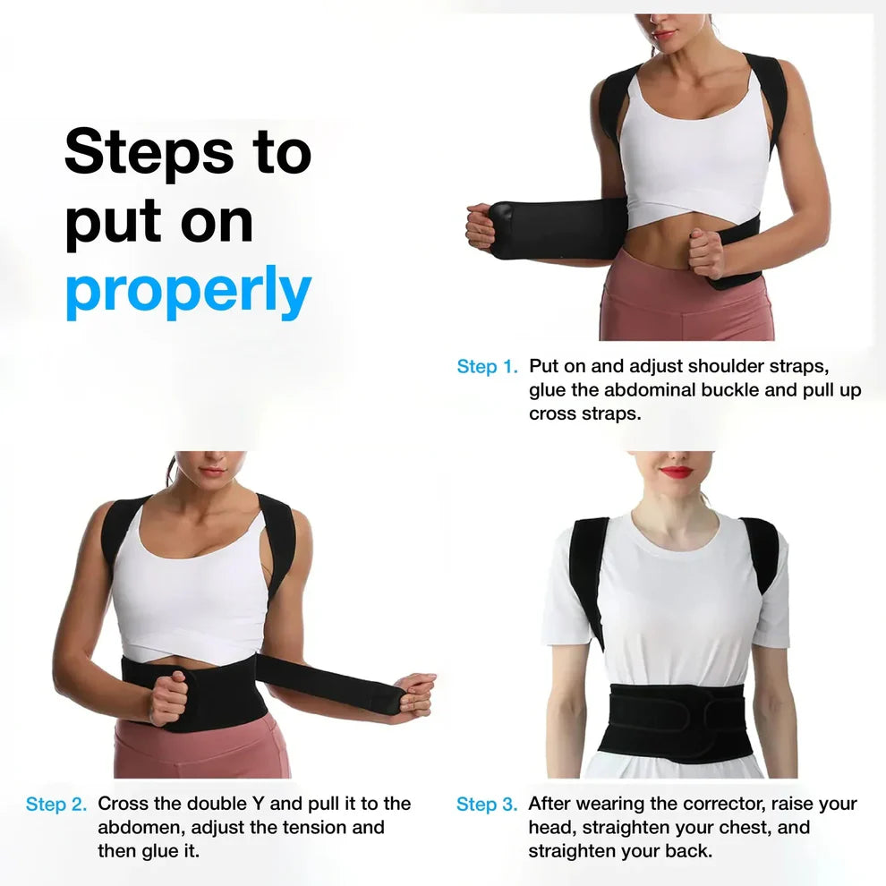 The HZA™ Posture Corrector - Instant Relief, Long-Term Results + 50% OFF