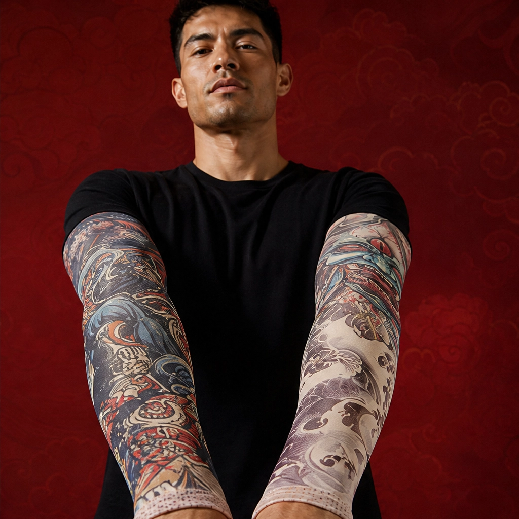 Brisklin™ – UPF50+ Cooling Tattoo-Friendly Arm Sleeve + 50% OFF