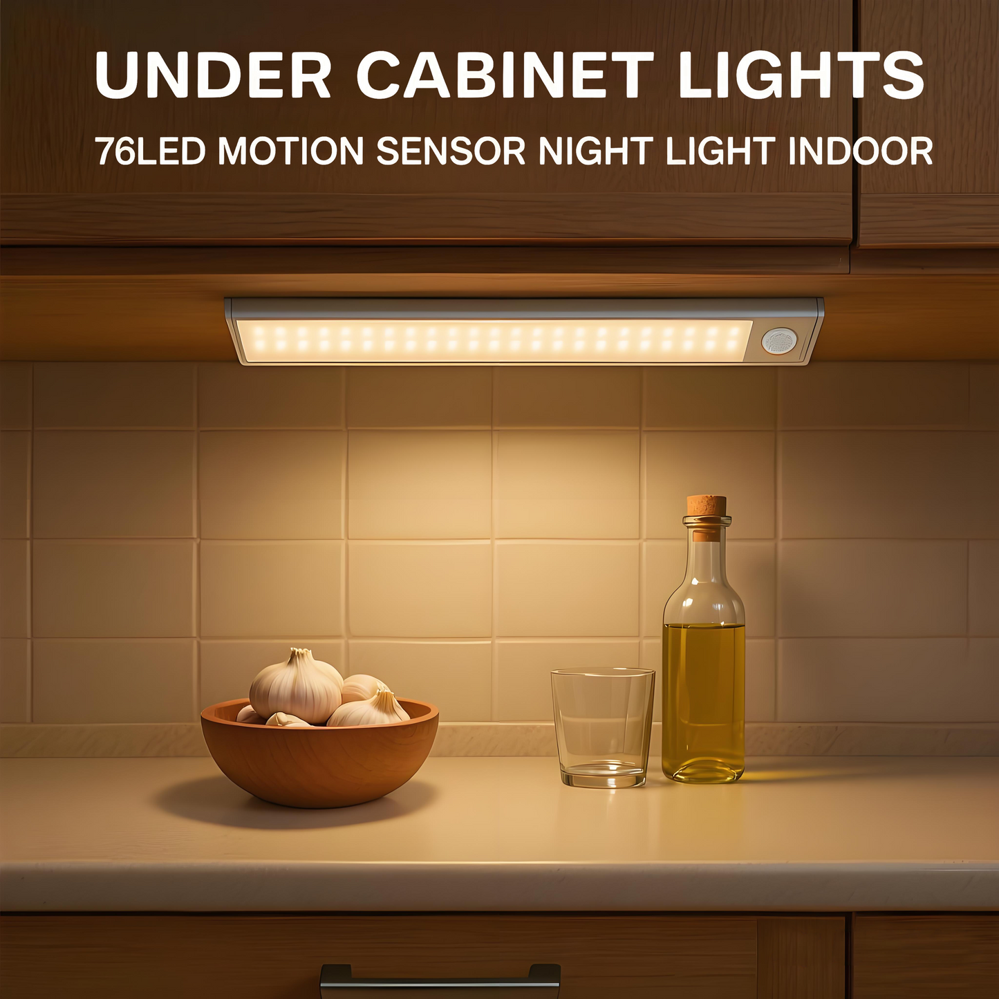 GlowEdge Under-Cabinet Light Bar- 50 % OFF