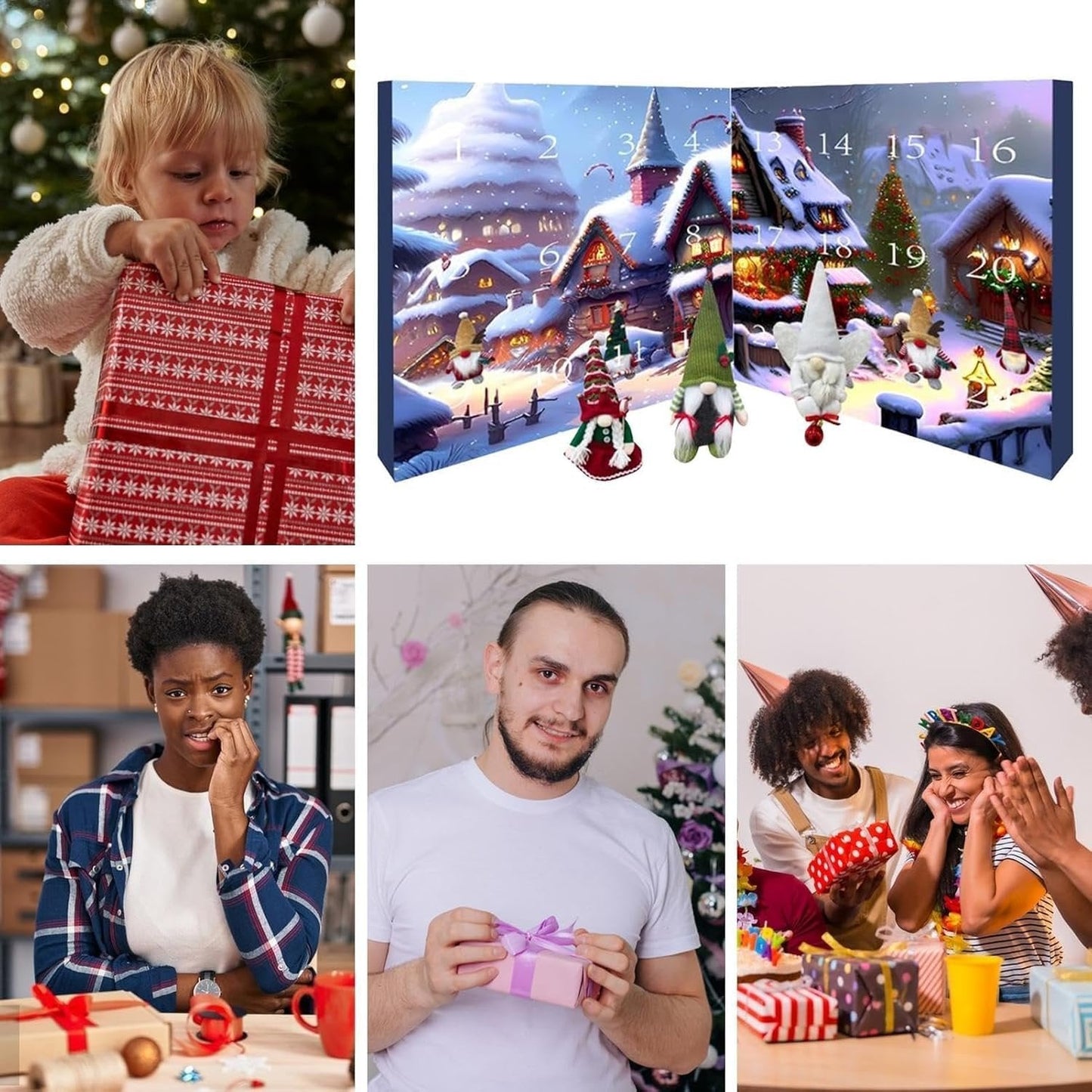 The Enchanted Gnome Advent Calendar - A New Friend Each Day + 50% OFF