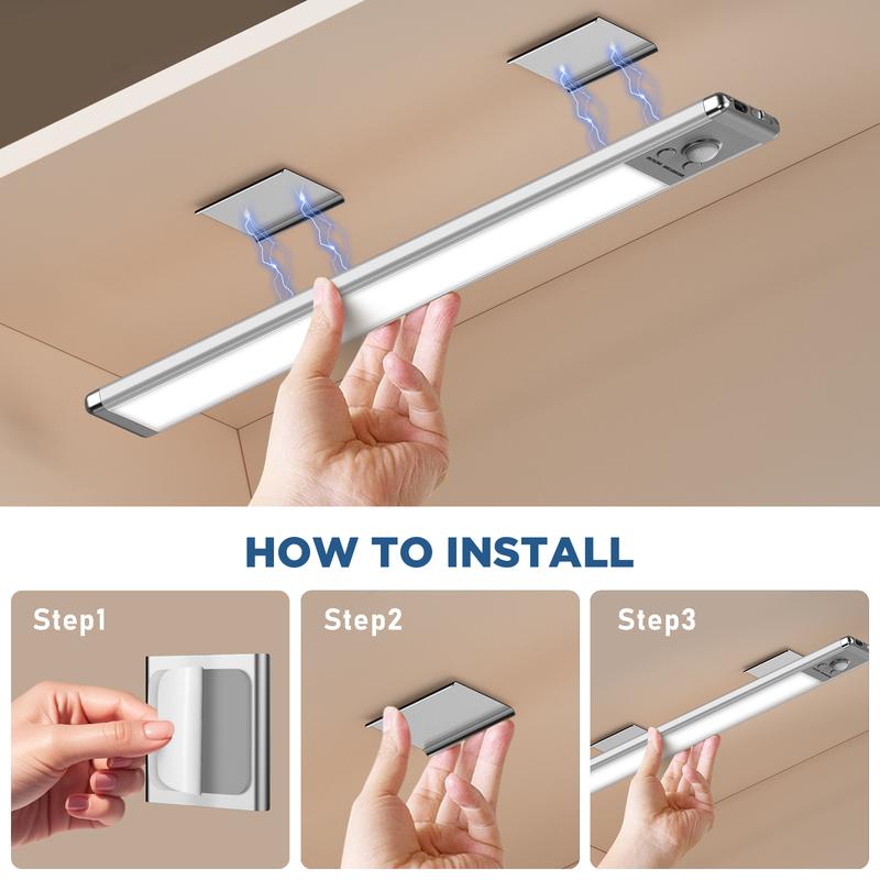 GlowEdge Under-Cabinet Light Bar- 50 % OFF