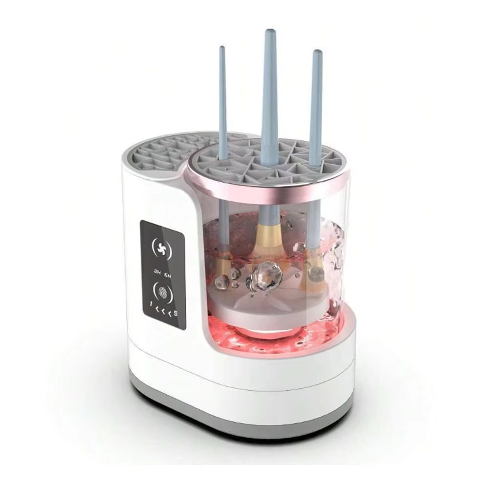 The Brush-o-Matic Cleaner - Clean & Dry Brushes, Hands-Free + 50% OFF