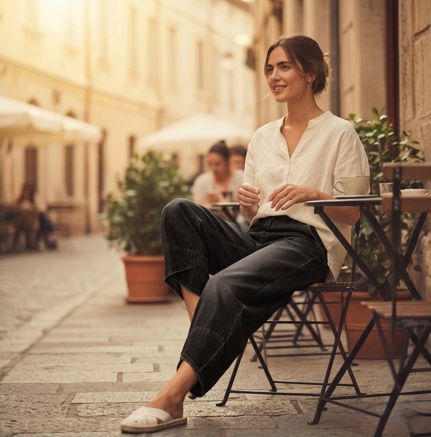 Hemcroft™ – Relaxed Wide-Leg Asymmetric Hem Women's Jeans + 50% OFF