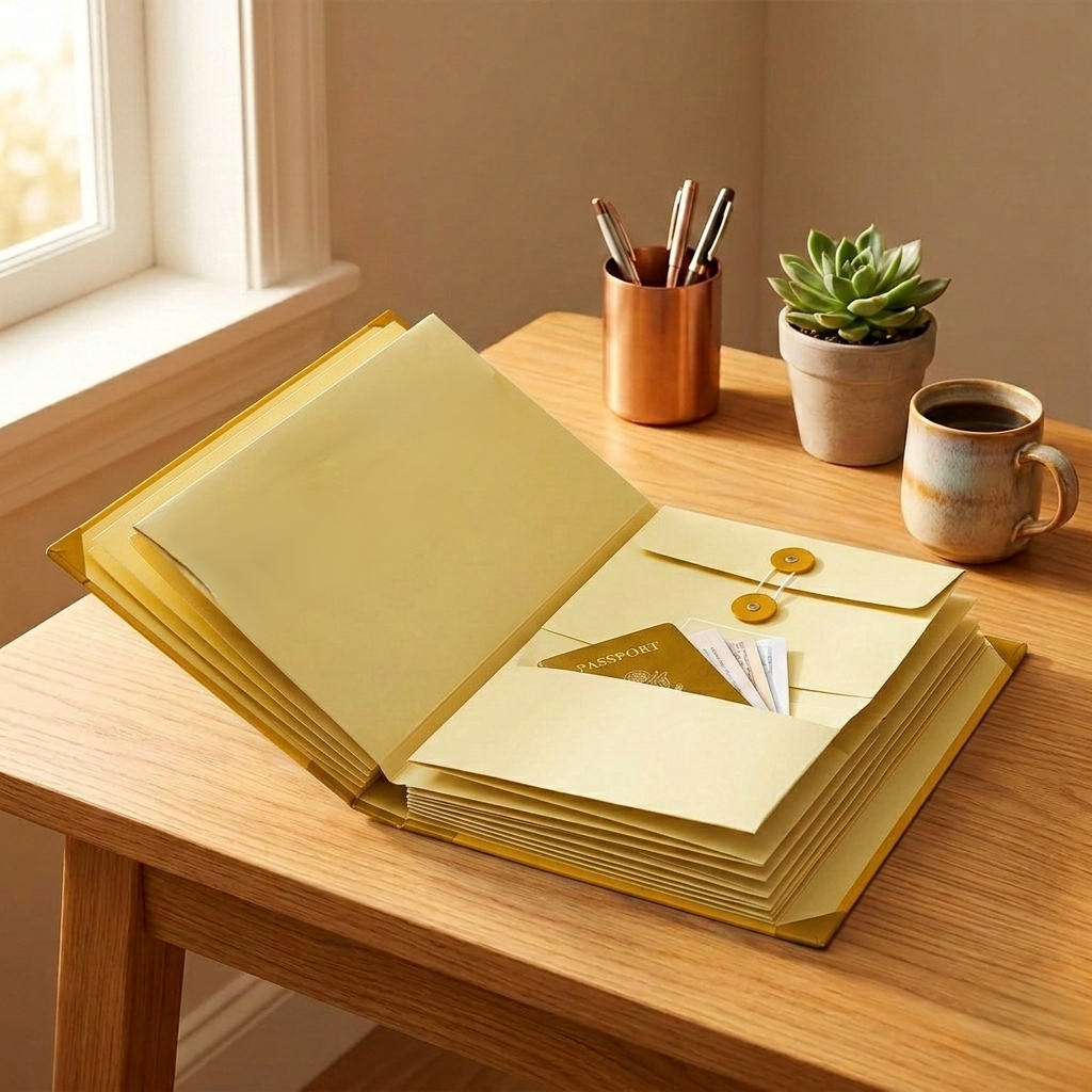 Docket™ – Accordion File Organizer with Secured Pockets for Important Documents +50% OFF