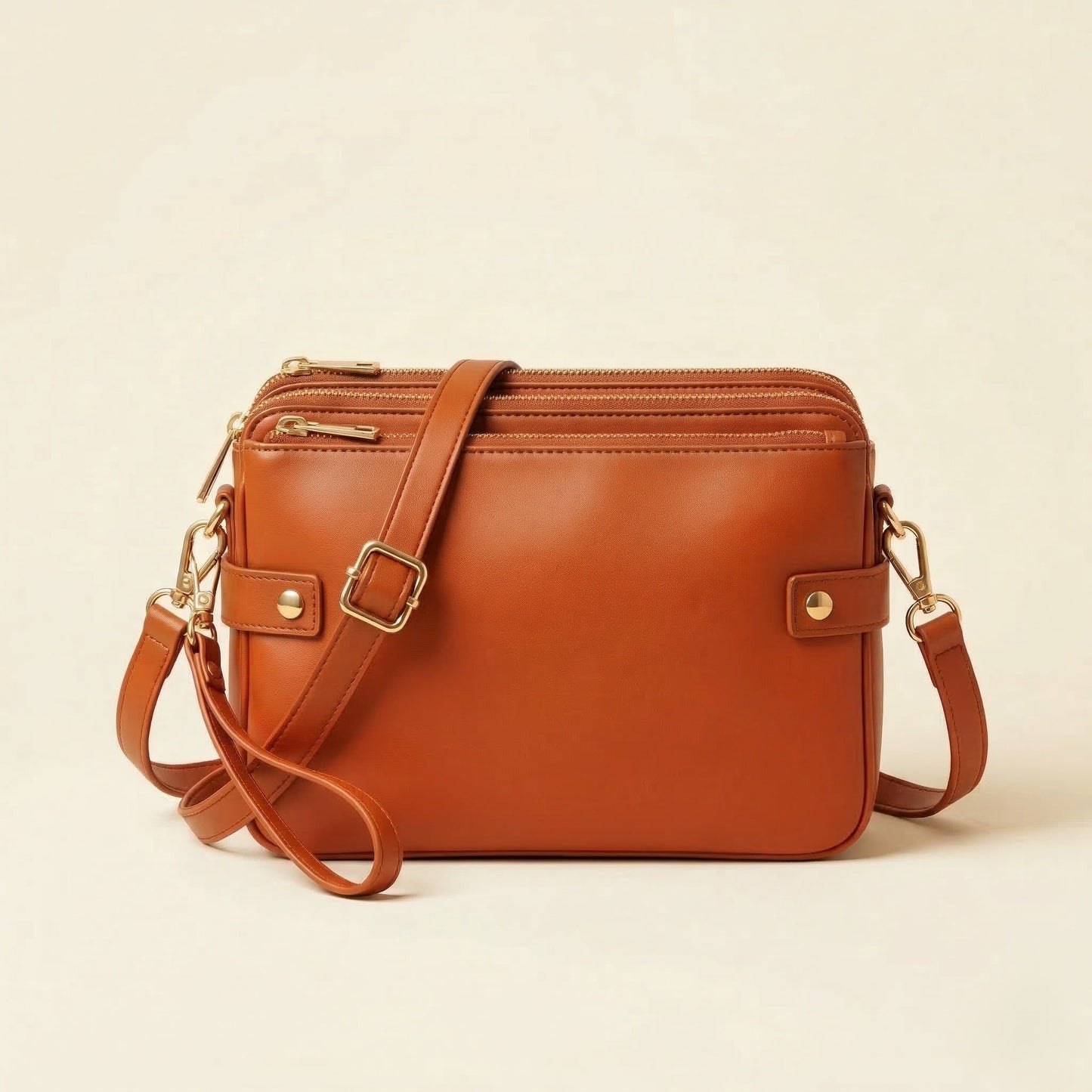 Velori™ – Three-Layer Vegan Leather Crossbody & Clutch Bag + 50% OFF
