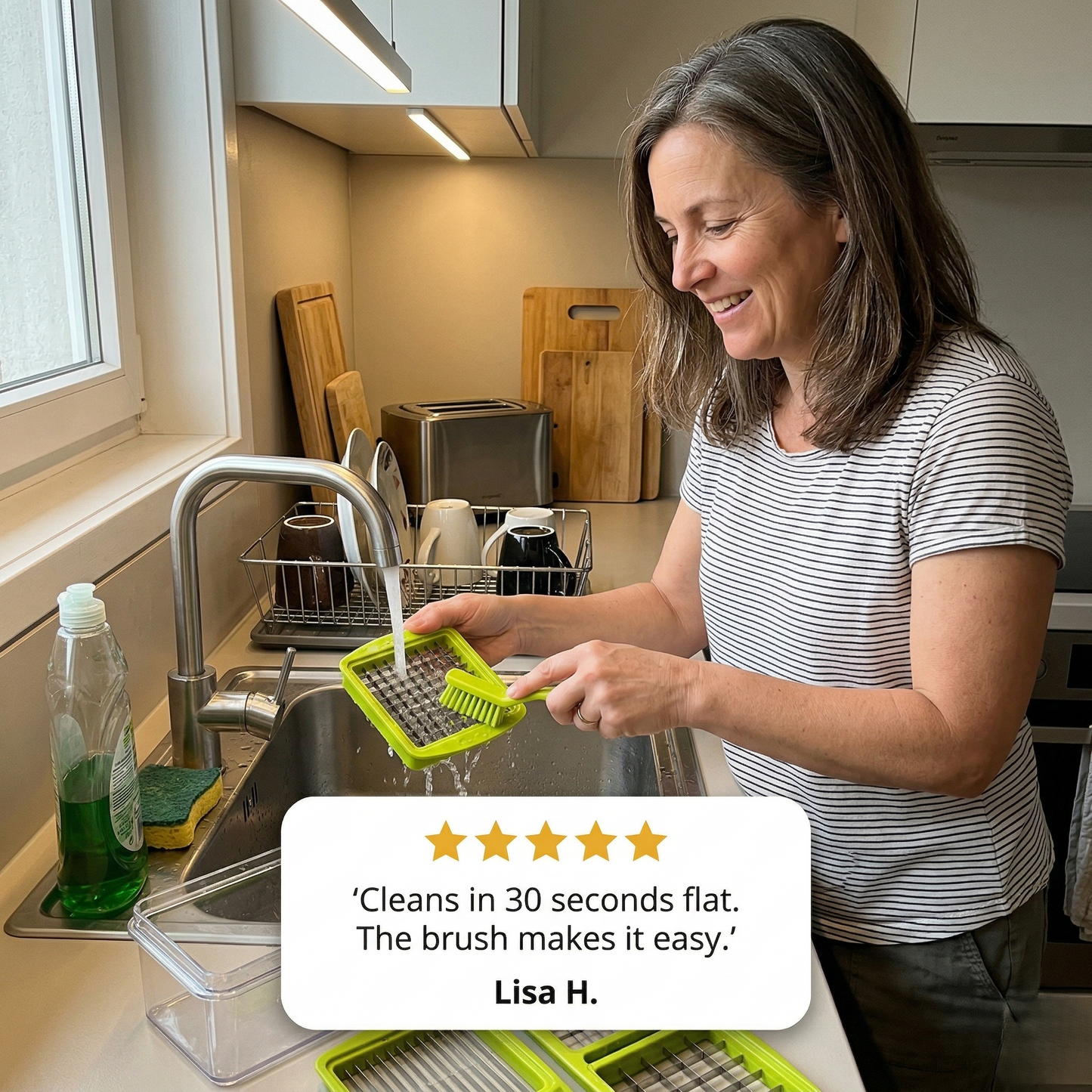 Cropwell™ – 7-in-1 Interchangeable Blade Vegetable & Fruit Chopper Slicer Set + 50% OFF